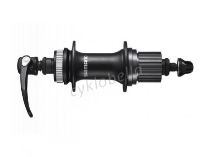 SHIMANO nába zadní MTB-OTHERS FH-MT500-B kotouč (CL) 12 rychl 32 děr osa:141mm černá RU: 174 mm bal