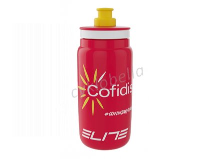 Láhev ELITE Fly Teams 0,55l - Cofidis-červená