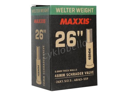 MAXXIS DUŠE WELTER WEIGHT 26X1.50/2.50 AUTO-SV 48MM (EIB00137100) Množ. Uni