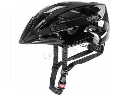 UVEX HELMA ACTIVE BLACK SHINY (S4104310100) 52-57