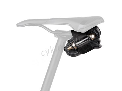 brašna/organizer FORCE WHIP,na suchý zip, černá
