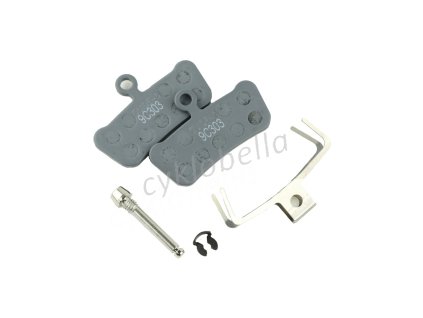 SRAM AM DB BRAKE PAD ORG/STL TRL/GD/G2 PWR Množ. Uni