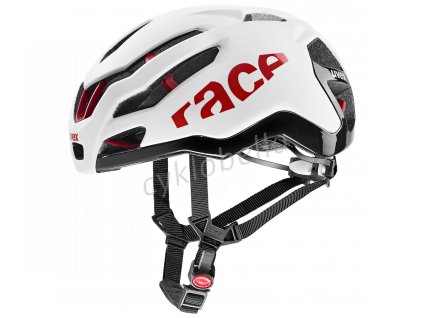 UVEX HELMA RACE 9 WHITE - RED (S4109690800) 53-57