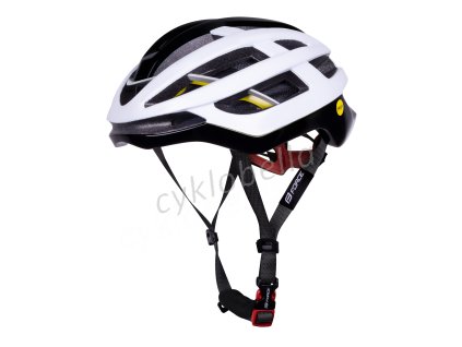 přilba FORCE LYNX MIPS, bílo-černá, L-XL