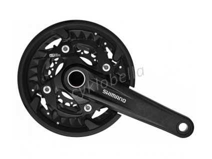 SHIMANO kliky DEORE FC-MT500 integr.klika 3x10 175 mm 40x30x22z bez BB misek s krytem