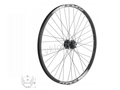 kolo přední FORCE BASIC DISC 584x19 F804342-6d 32d