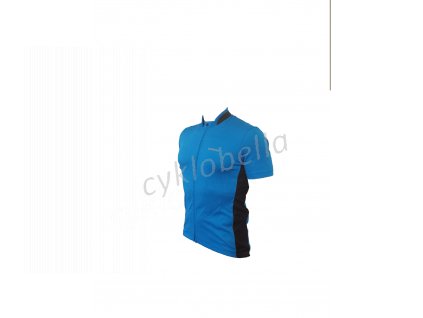 SHIMANO Short Sleeve Jersey Full Zip, Blue, L