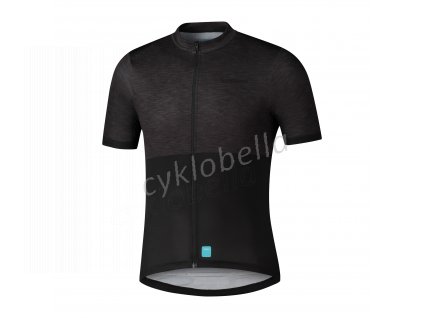 SHIMANO ELEMENT dres s krátkým rukávem, pánský, šedá, XXXL