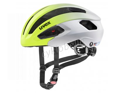 UVEX HELMA RISE CC TOCSEN NEON YELLOW-SILVER M (S4100910100) 52-56