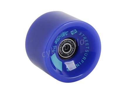 Kolečko k Longboardu - modré, ABEC 9, 70 mm