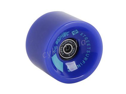 Kolečko Longboard 1ks - modré, ABEC 9, 70 mm