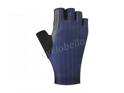 SHIMANO ADVANCED RACE rukavice, modrá, L