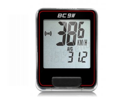 Computer ECHOWELL BC9W bezdrátový - černo-červená