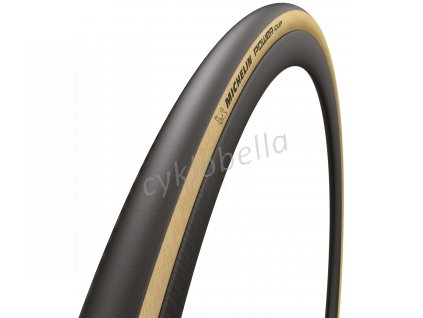 MICHELIN PLÁŠŤ POWER CUP CLASSIC 700x25 COMPETITION LINE KEVLAR GUM-X TS (954929) Množ. Uni