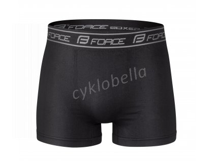 boxerky FORCE BOXER, černé L-XL