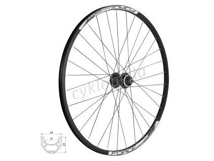kolo přední FORCE BASIC DISC CL 622x19 F804322 32d