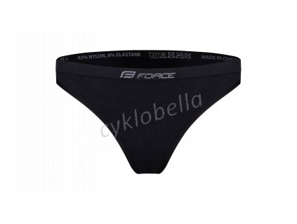 dámské spodní prádlo-brazilky 3 pack, černé XS-S