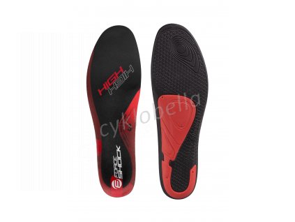 vložky treter FORCE SHOCK HIGH, černo-červ. 40-41