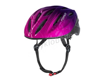přilba FORCE HAL, fialová L - XL