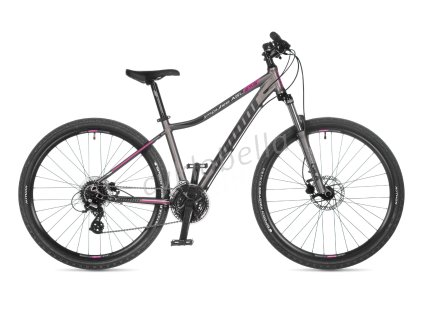 Impulse 27,5 ASL 2021-22 16" stříbrná-matná/růžová Author dámské MTB 27,5"kolo