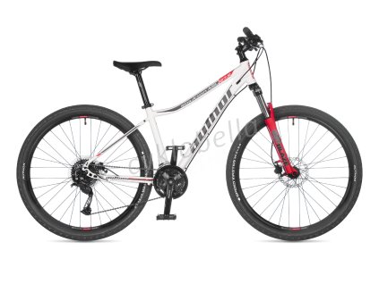 Solution 27,5 ASL 2021-22 18" bílá/červená Author dámské MTB 27,5"kolo