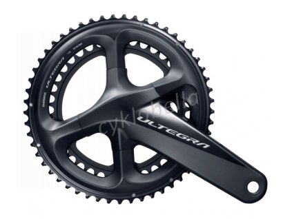 SHIMANO kliky ULTEGRA FC-R8000 integr.klika 2x11 175 mm 53x39z bez BB misek bez krytu bal