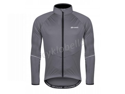 bunda FORCE ARROW softshell, šedá XS