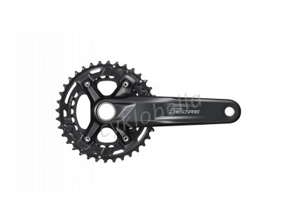 SHIMANO kliky DEORE FC-M4100-B integr.klika 2x10 170 mm 36x26z bez misek Boost/ř.l.:51.8mm bal