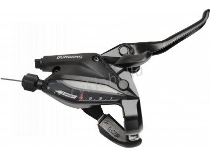 SHIMANO řad/brzd. páka ALTUS ST-EF505-7 MTB/trek pro kot. brzdy pravá 7 rychl černá 3 prstá bal