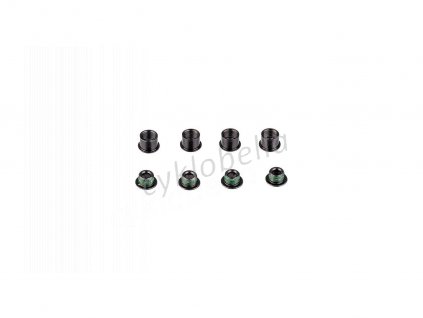 SRAM CHAINRING BOLT KIT 4 STEEL BLACK Množ. Uni