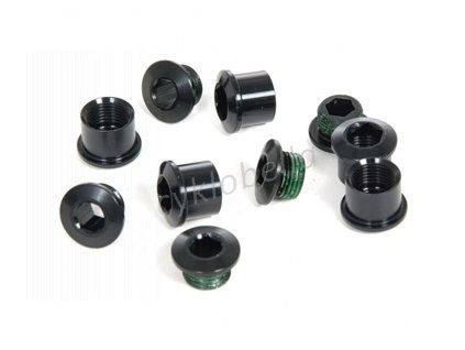 SRAM CHAINRING BOLT KIT 5 ALUM/BLACK Množ. Uni