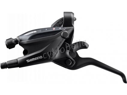 SHIMANO řad/brzd. páka ALTUS ST-EF505 MTB/trek pro kot. brzdy levá 3 rychl černá 3 prstá bal