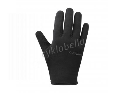 SHIMANO LIGHT THERMAL rukavice, pánské (10-15°C), černá, S