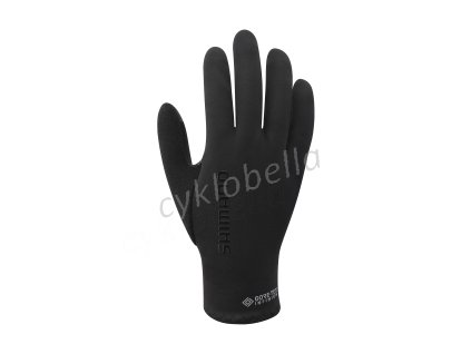 SHIMANO INFINIUM RACE rukavice, pánské (5-10°C), černá, M