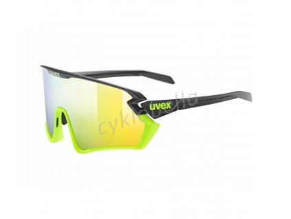 UVEX BRÝLE SPORTSTYLE 231 2.0 BLACK YELL.M/MIR.YEL (S5330262616) Množ. Uni