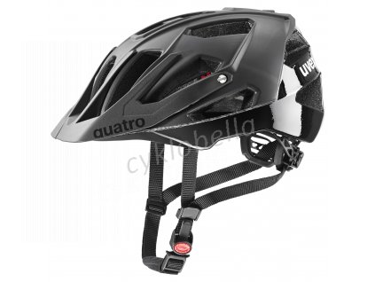 UVEX HELMA QUATRO CC ALL BLACK (S4100260600) 52-57