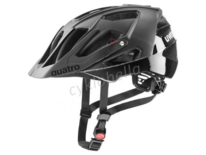 UVEX HELMA QUATRO CC ALL BLACK (S4130260600) 52-57