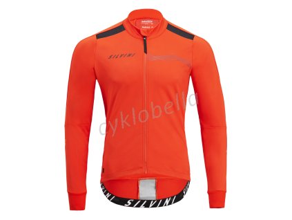 SILVINI - Pánská cyklo bunda Ghisallo ruby cloud (Velikost XS)
