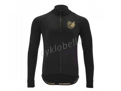 SILVINI - pánský cyklo dres Leverono black gold