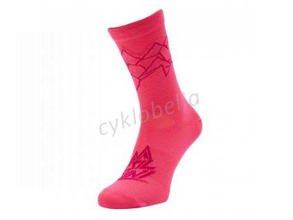 SILVINI - enduro ponožky Nereto fuchsia plum