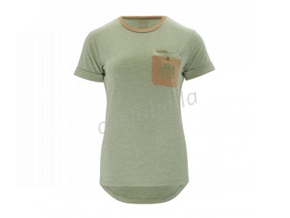 SILVINI - dámské funkční triko Calvisia olive tiger (Velikost XS)