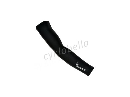 SILVINI - cyklo návleky ruce Tubo black (Velikost M)