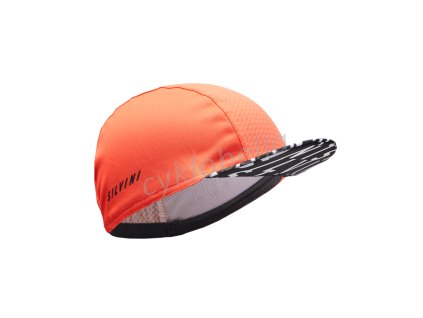 SILVINI - cyklo čepička Amaro ruby black (Velikost one size)