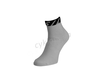 SILVINI - Cyklo Ponožky Airola white black (Velikost 42-44)
