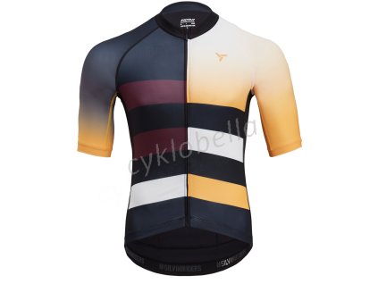 SILVINI - Pánský Dres Mazzano black yellow (Velikost XXL)