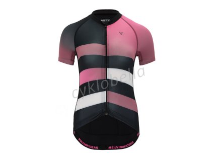 SILVINI - Dámský Dres Mazzana black fuchsia (Velikost L)