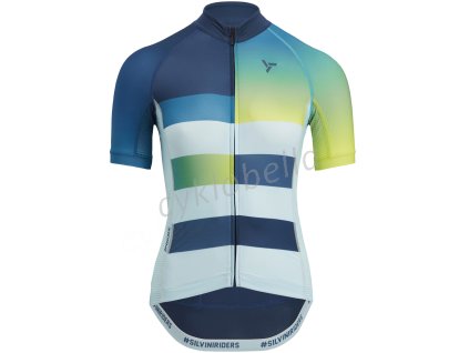 SILVINI - Dámský Dres Mazzana navy turquoise (Velikost M)