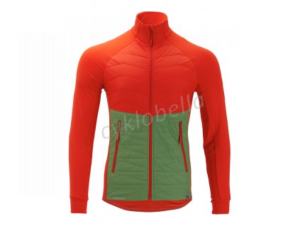 SILVINI - pánská zateplená mikina Grado  ruby green (Velikost S)