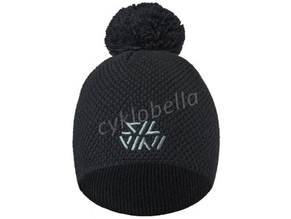 SILVINI - pletená čepice Airoso black (Velikost S/M)