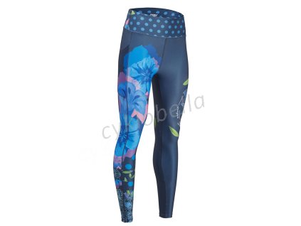 SILVINI - Dámské zateplené legíny Veniana navy blue (Velikost XL)